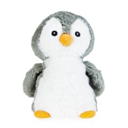 Plüsch-Wärmflasche auf Weizenbasis zum Erhitzen in der Mikrowelle - Pinguin - Pelucho (L'artisan du bien-être)