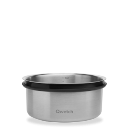 Boîte traiteur en inox, fabriquée en France - 900ml - Qwetch