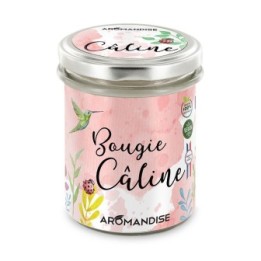 Zimmerkerze "Kuschelig" 100% natürlich mit Sojawachs, 30h - 150g - Aromandise