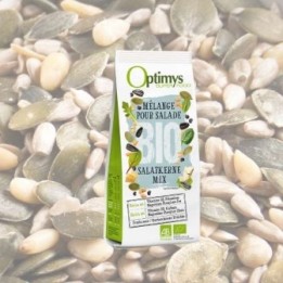 Mélange BIO de graines et de noix de cajou  croquantes pour salade, ... - 300g - Optimys