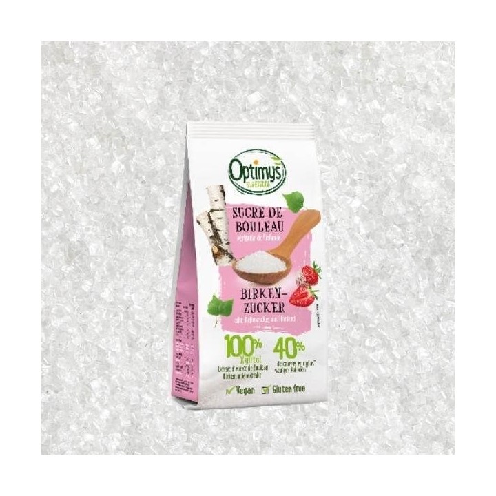 Xylitol - Birkenzucker (Zuckerersatz) - 400g - Optimys