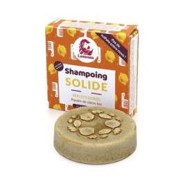 Shampoing solide pour cheveux blonds et châtains (sans huiles essentielles) - Citron - 70g - Lamazuna