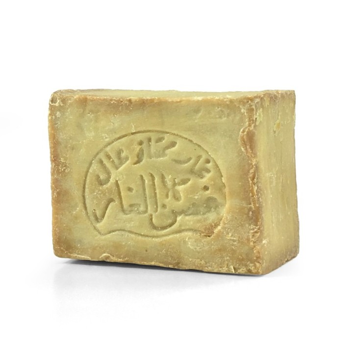 Aleppo-Seife naturrein, mit 95% Olivenöl - 200g - Karawan