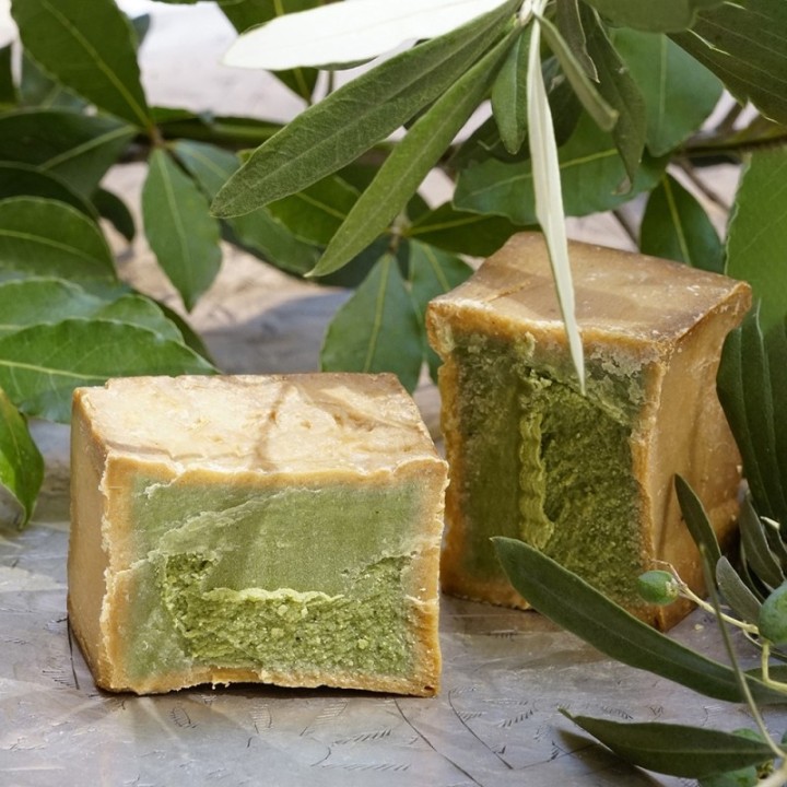 Sapone di Aleppo "Oliva pura" (95%) - 200g - Karawan