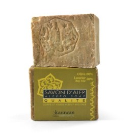 Sapone di Aleppo "Qualità" (20% di alloro) - 200g - Karawan