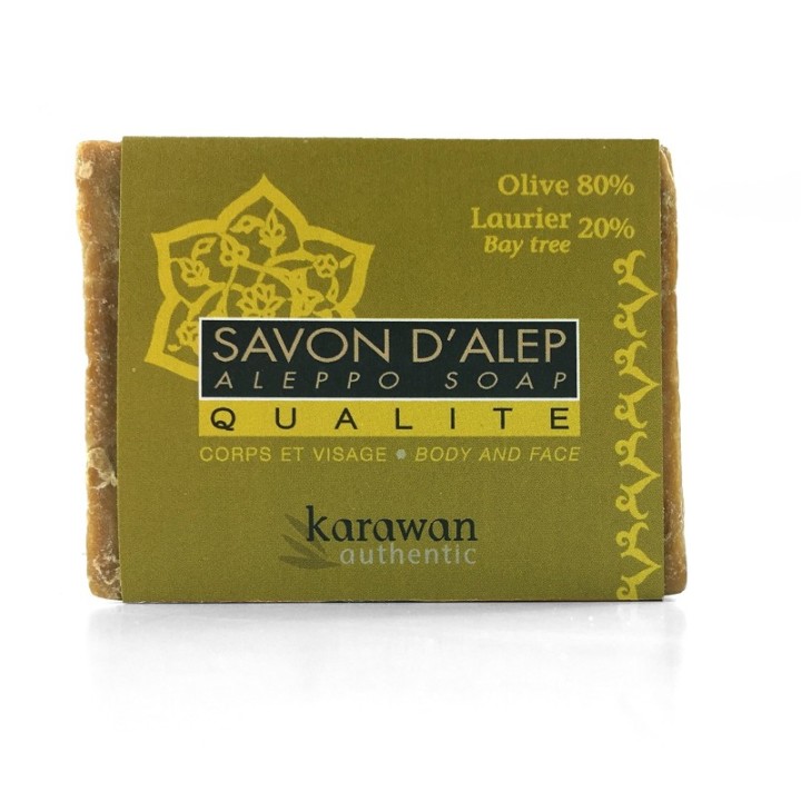Aleppo-Seife "Quality", mit 20% Lorbeer-Beerenöl - 200g - Karawan