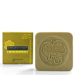 Aleppo-Seife "Quality", mit 20% Lorbeer-Beerenöl - 100g - Karawan