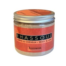 Rhassoul Pulver, für Körper und Haare - Großpackung 1kg - Karawan