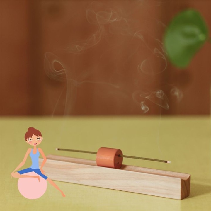 Encens japonais, Aromambiance, Parfum et désodorise - Cannelle - 30pces - Les Encens du Monde