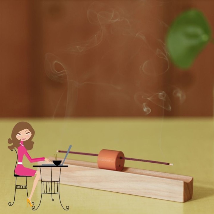 Encens japonais, Aromambiance, Parfum et désodorise - Ylang - 30pces - Les Encens du Monde