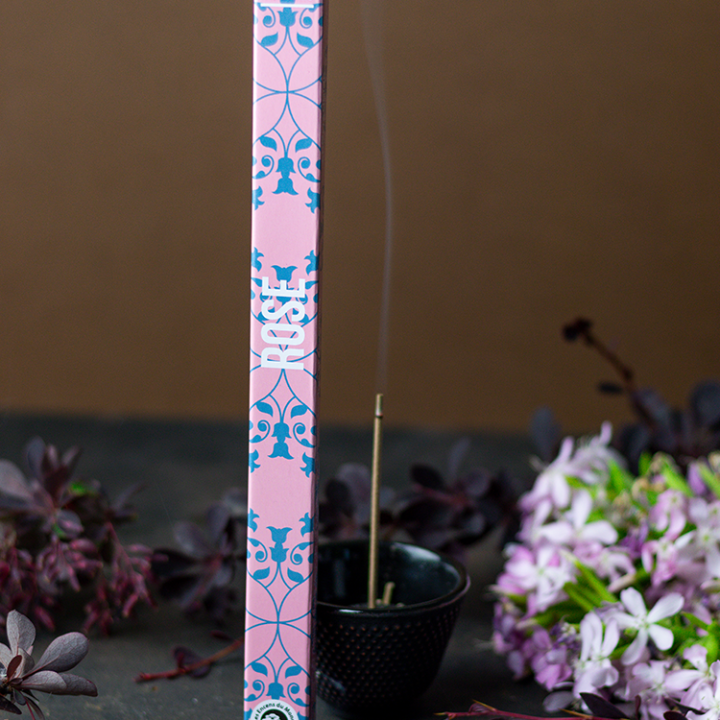 Encens japonais "Découverte", la qualité à petit prix, Rose - 2x 50min. - Les Encens du monde