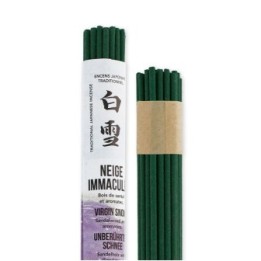Kurze Rollen japanischer Weihrauch, Makelloser Schnee - 35x 30 min. - Les encens du monde