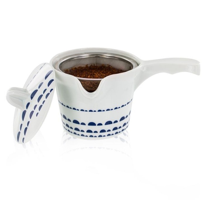 Théière en porcelaine, KYOTO, avec filtre inox - 0,25 litre - Aromandise