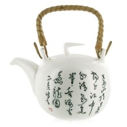 Teekanne Jiangxi aus traditionellem Steingut, mit Edelstahlfilter - 1 Liter - Aromandise