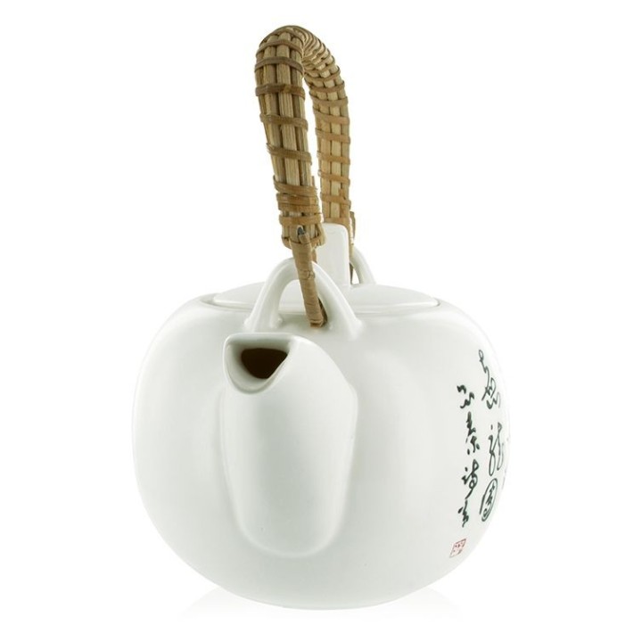 Théière Jiangxi en en faïence traditionnelle, avec filtre inox - 1 litre - Aromandise