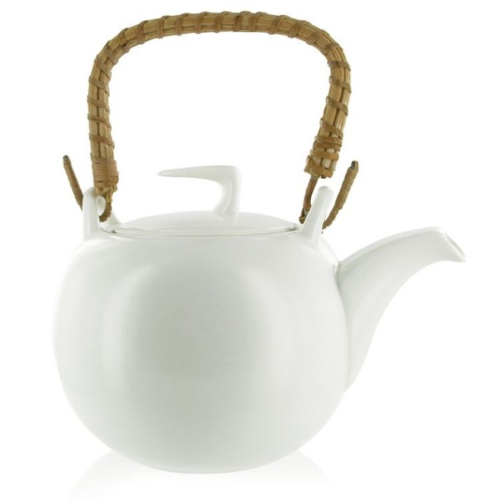 Teekanne Jiangxi aus traditionellem Steingut, mit Edelstahlfilter - 1 Liter - Aromandise