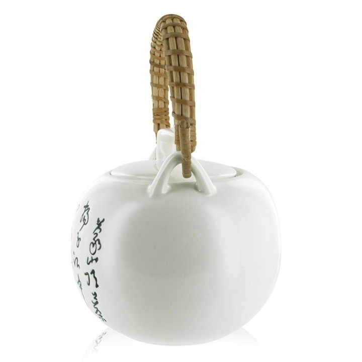 Théière Jiangxi en en faïence traditionnelle, avec filtre inox - 1 litre - Aromandise