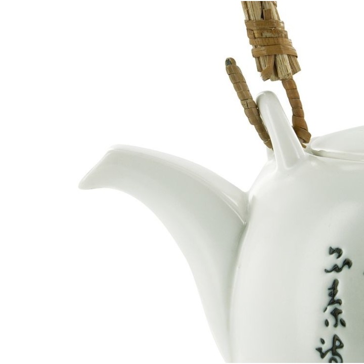 Teekanne Jiangxi aus traditionellem Steingut, mit Edelstahlfilter - 1 Liter - Aromandise