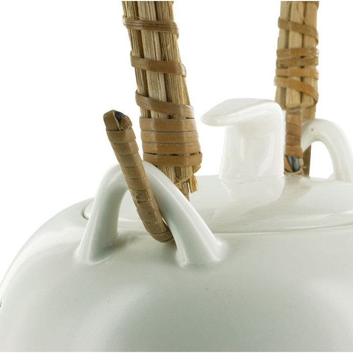 Teekanne Jiangxi aus traditionellem Steingut, mit Edelstahlfilter - 1 Liter - Aromandise