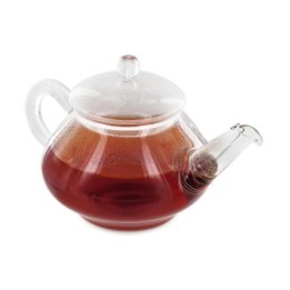 Teiera "mini" in vetro borosilicato con filtro integrato in acciaio inossidabile - 0,32 L - Aromandise