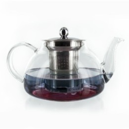 Théière en verre borosilicate avec filtre inox - 0,80 L - Aromandise
