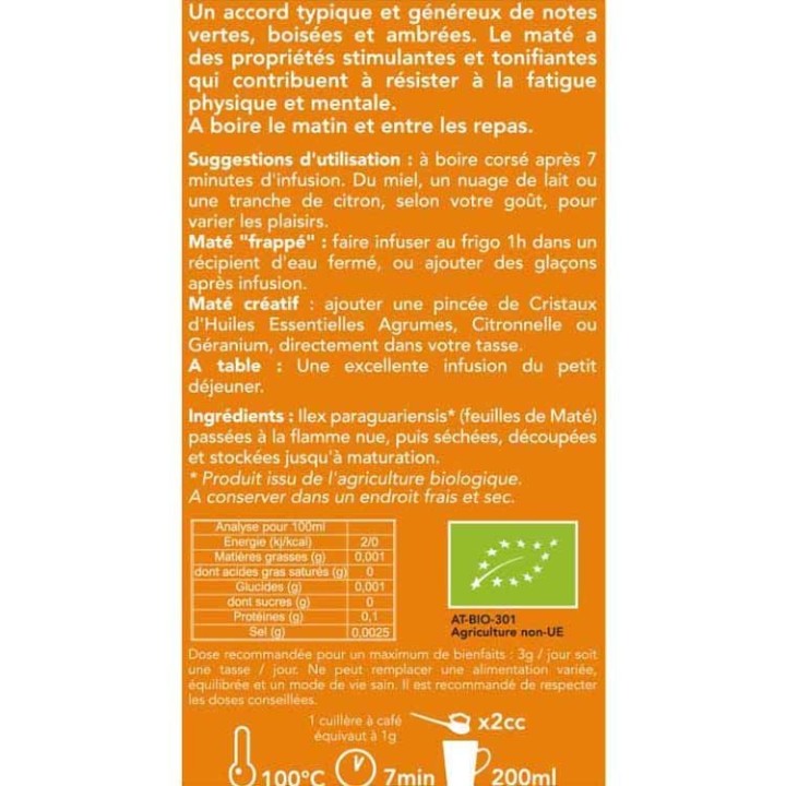 Maté de Misiones (Yerba Maté d'Argentine) - 90g - Aromandise