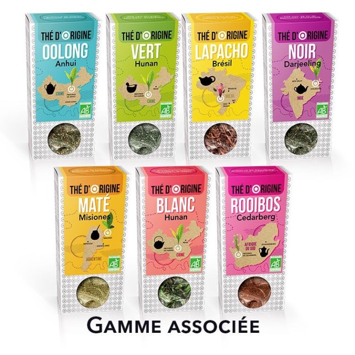 Thé d'origine - Thé vert Wuyuan BIO de Chine - 40g - Aromandise