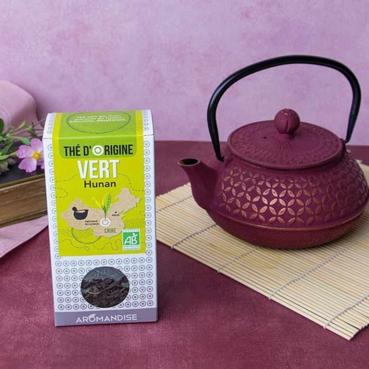Thé d'origine - Thé vert Wuyuan BIO de Chine - 40g - Aromandise