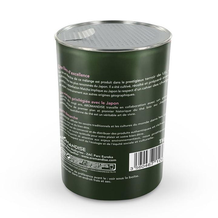 Instant Getränk, Matcha-Kokosnuss BIO - 100g - Aromandise