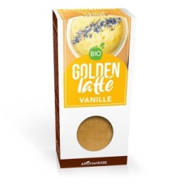Golden Latté BIO (mélange d’épices), Curcuma-Vanille - 60g - Aromandise