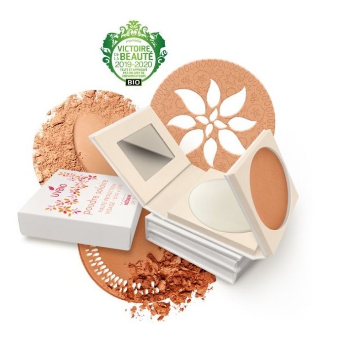 Poudre solaire BIO, Haute protection, Médium - Indice 30 - UVBIO