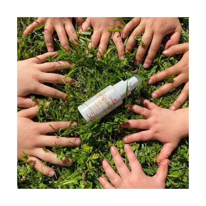 BIO Baby Sonnenmilch Spray, Hoher Schutz - Lichtschutzfaktor 50, 50ml - UVBIO