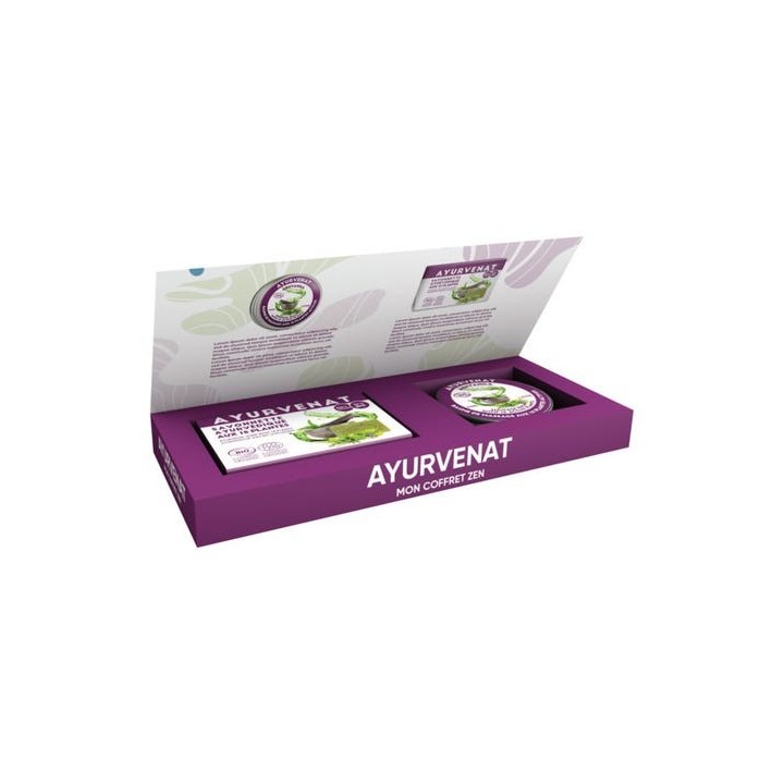 Sapone ayurvedico biologico con 18 erbe - 100g - Ayurvenat
