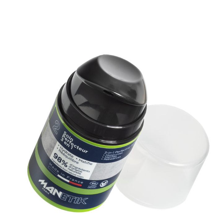 PERFECT & MAT, Soin perfecteur 3 en 1, pour jeunes hommes - 50ml - ManEtik
