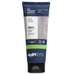 Gel Nettoyant & Purifiant BIO, Visage & corps - 200ml - ManEtik
