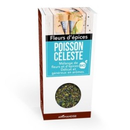 Fleurs d'épices BIO, Poisson Celeste - 25g - Aromandise