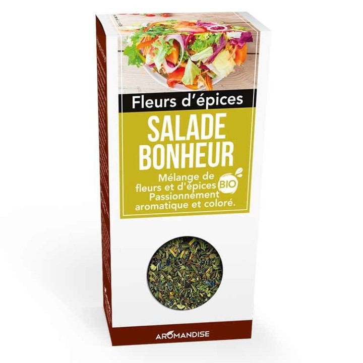 Gewürzblüten BIO, Salat Glück - 20g - Aromandise