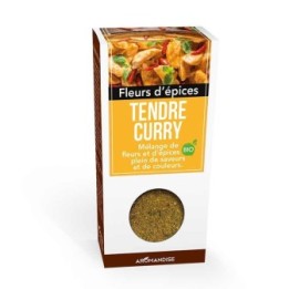 Fleurs d'épices BIO, Tendre Curry - 40g - Aromandise