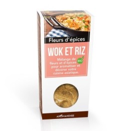BIO Gewürzblüten, WOK & Reis - 48g - Aromandise