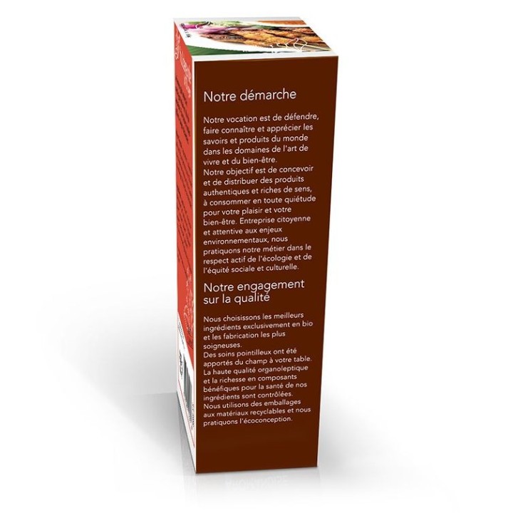 Fiori di spezie organiche, Barbecue della Louisiana - 42g - Aromandise