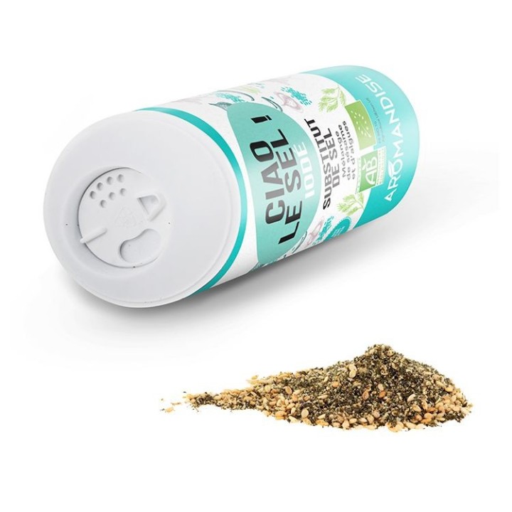 Addio sale!  Sostituto del sale, Iodato - 70g - Aromandise