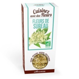 Fleurs à croquer BIO, Fleurs de sureau - 30g - Aromandise