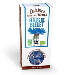 Fleurs à croquer BIO, Fleurs de Bleuet - 30g - Aromandise