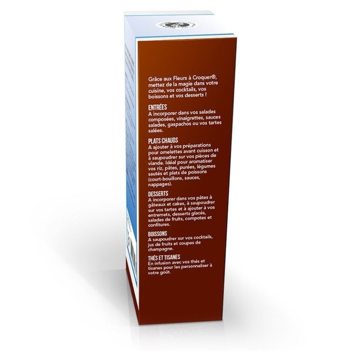 Fiori biologici da mangiare,  Fiordalisi - 30g - Aromandise