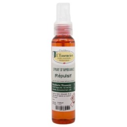 Spray ambiente artigianale "Repellente" con oli essenziali del Vallese - 100ml - L'essencier