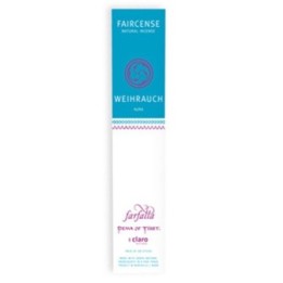 Faircense Räucherstäbchen - Weihrauch  / Aura - 10 Stk - Farfalla / Claro
