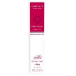 Bâtons d'encens naturels Faircense - Patchouli / Dream of Asia - 10pces - Farfalla / Claro