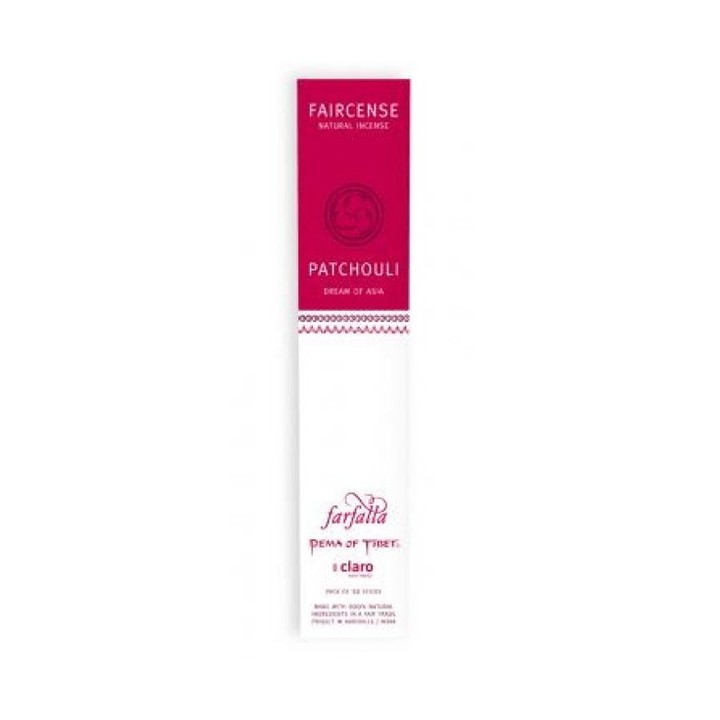 Faircense Räucherstäbchen - Patchouli / Dream of Asia - 10 Stk - Farfalla / Claro