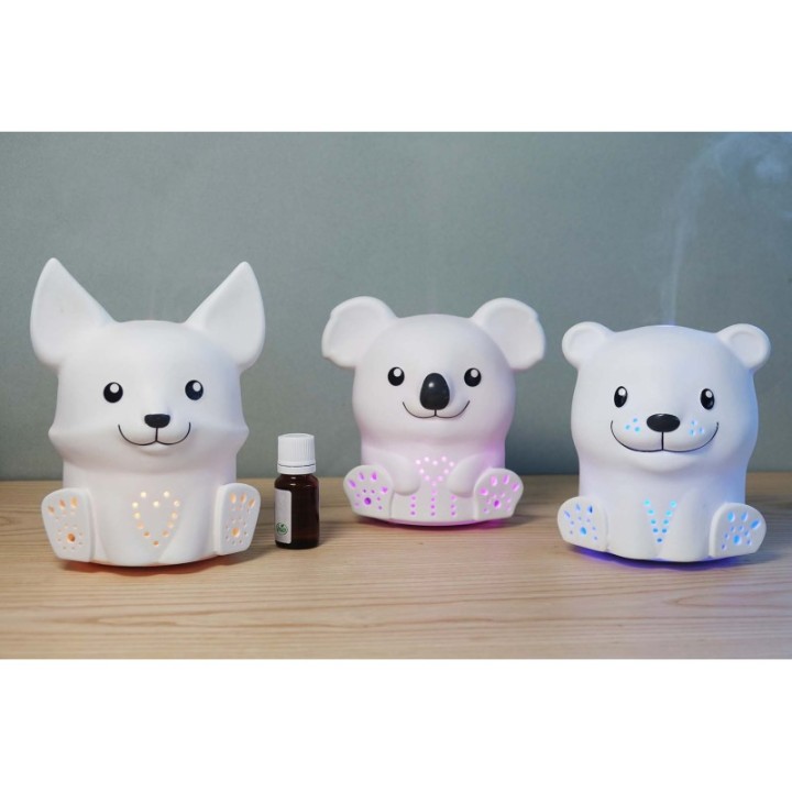 Diffuseur d'huiles essentielles Ultrasonique - Animalia, LEO - InnoBiz