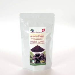 Poudres d'Aronia Suisse en granulés, certifiés BIO - 200g - Aronia Swiss